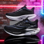 Air Cushion Carbon Plate Running Shoes For Men Jogging Marathon Men Sports Breathable Lightweight Comfortable Nonskid Casual Sneakers - Image 3