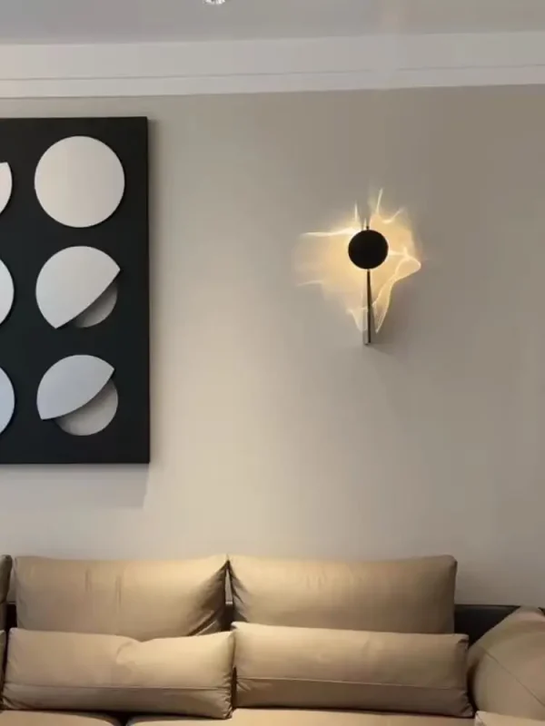 New Luxury Wall lamp Background Corridor LED wall sconce for bedroom Atmosphere interior wall light Modern Wall Decor Rotate - Image 5