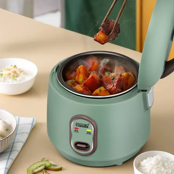220v Smart Mini Rice Cooker for 2-3 People Dorm Room and Single Serving with Multiple Functions Fast Cooking 밥솥 Мультиварка - Image 2