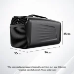 2025 IOG-1 Portable Air Cooler with Mosquito Net - 5200BTU 1500W Dehumidifier for Home, Outdoors & Camping - Image 3