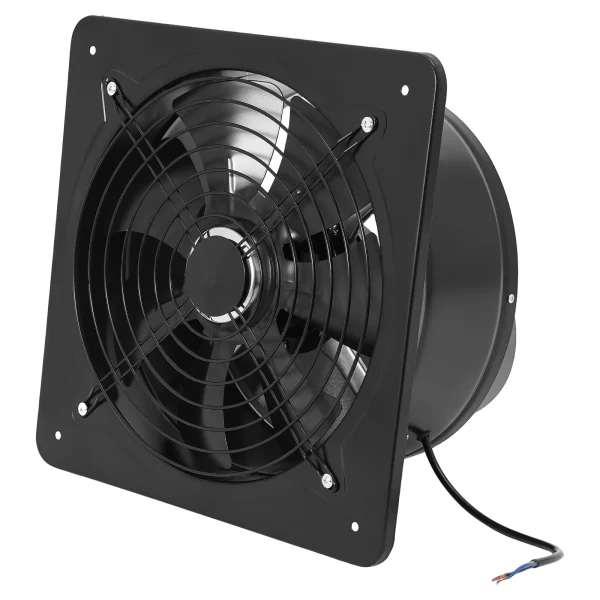 12 Inch High Airflow Exhaust Fan, 2800 RPM Noise-free, Explosion-Proof Ventilation Extractor Fan Axial Fan for Kitchen Warehouse - Image 2