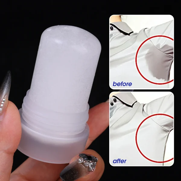 Portable Body Odor Remover Antiperspirant Stick Alum Crystal Deodorant Underarm Removal for Women Man Alum Stick Deodorant Stick - Image 3
