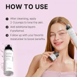 COSRX 6X Peptide Booster Toner Serum, Niacinamide & Hyaluronic Acid Skin Renewal Boosting Facial Essence Korean Skincare Product - Image 5