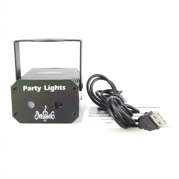 MINI 32 Patterns RG Laser Projector Party Light DJ Dance Disco Bar Family Christmas Effect Stage Lamp Show Y11 - Image 3