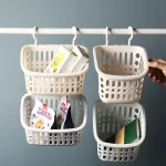 Home Multifunctional Hanging Storage Basket, Bathroom Hanging Basket, Shower Basket, Toy Snack Storage Basket - Image 2