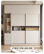 Open System Closet Cupboard Bedroom Clothes Nordic Wardrobe Minimalist Modern Jewelry Fabric Cube Guarda Roupa Home Furniture