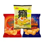 OISHI Potato Chips 2.82oz(80g)*2 packs Large package, durable, casual, zero food, mixed snacks - Image 3