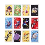 Genuine In Stock Game Anime Cartoon Uno Flip! Pokemon Pikachu Figure Pattern Family Funny Entertainment Uno Cards Games Gifts - Image 2