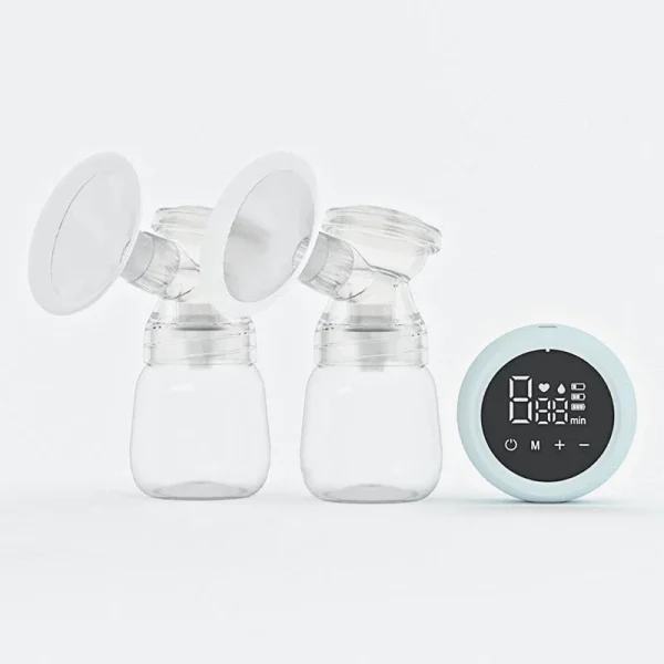 Missbaby Double Electric Breast Pump - Postpartum Automatic High-Suction Quiet Comfort Breastmilk Extractor - Image 5