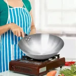 Frying Pan Non Stick Skillet Multifunctional Cookware Home Use Food Stalls Portable Omelette Pan Wok Pan Cooking Pan - Image 5