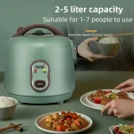 220v Smart Mini Rice Cooker for 2-3 People Dorm Room and Single Serving with Multiple Functions Fast Cooking 밥솥 Мультиварка