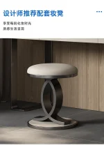 makeup dressing table with lighting Suspended vanity headband Wooden chest of drawers dressing table with light and mirror home - Image 4