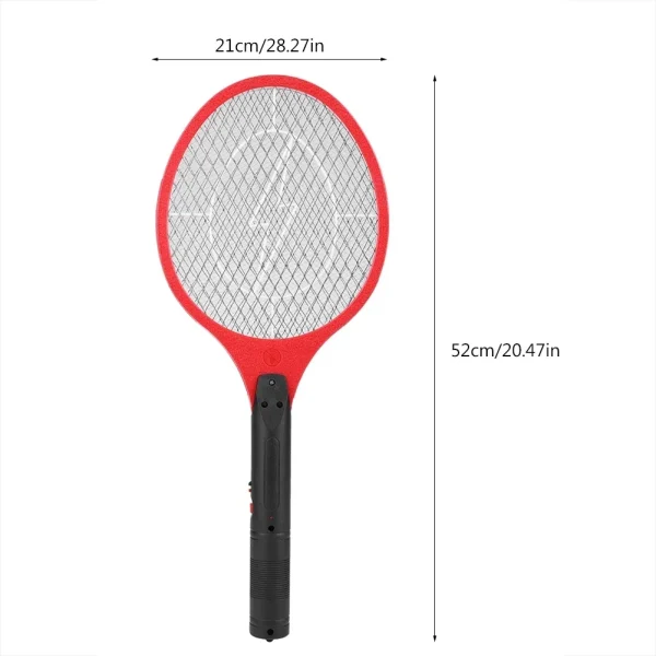Cordless Rechargeable Electric Fly Mosquito Swatter Bug Zapper Racket Insects Killer Electric Fly Swatter Electric Bug Swatter - Image 4