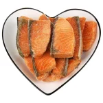 Freeze Dried Salmon Cat and Dog Treats, Wild Caught, Single Ingredient | Natural High Value | Gluten Free, Grain Free Cat Food
