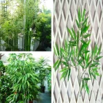 10pcs Artificial Green Bamboo Leaves Fake Green Plants Simulation Green Plants Art Home Hotel Office Decoration Supplies - Image 3