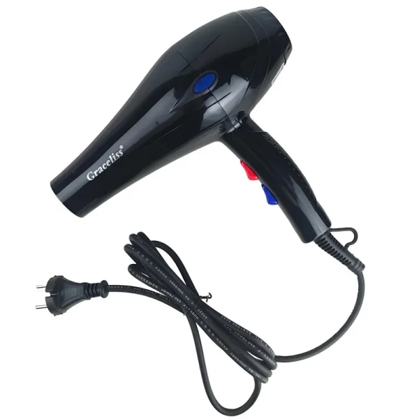 Original EU Plug Hot Cold Wind Professional Hair Dryer Blow dryer Hairdryer For Hair Salon for Household Use - Image 3