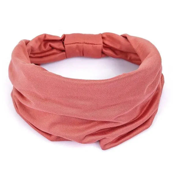Head Band Women Hair Accessories Solid Wide Headband Bowknot Turbans Wash Face Make-up Hair Band Sports Running Yoga Headbands - Image 4