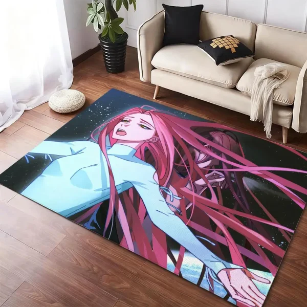 Anime A-Alien Stage Mizi Till Ivan Sua Floor Flannel Rugs Cozy Plush Soft Warm Winter Non Slip Living Room Home Indoor Use - Image 3