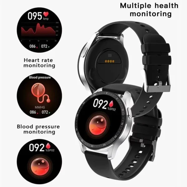 X10 2 in 1 Smart Watch With Earbuds Smartwatch TWS Bluetooth Earphone Heart Rate Blood Pressure Monitor Sport Watch Fitness Watc - Image 3