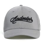 Mesh Short Brim Back Closed Baseball Cap Men Women Breathable Snapback Hats Fitted Dad Hat Adjustable Solid Trucker Style - Image 3