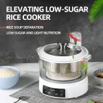 Intelligent Olla Arrocera Eléctrica Doméstica Electric Rice Cooker Multi-functional Sugar Controlled Multi Cooker