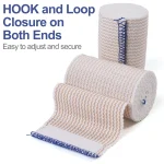 4 Rolls 3 inch x 5 yds Elastic Bandage Wrap, Cotton Compression Bandage Wrap with Self-Closure,Support & First Aid for Sports - Image 3