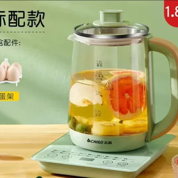 110V/220V Electric Kettle Multifunctional Automatic Herbal Pot Flower Tea Kettle Hot Water Boiler AO - Image 2