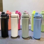 710ml Water Cup Sports Bottle Water Bottle Stainless Titanium Vacuum Portable Leakproof Outdoor Cup Birthday Gift - Image 2