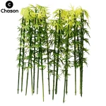 15cm 30pcs Mini Artificial Lucky Bamboo Landscaping Model Miniature PVC Plants Tree Sandbox Bonsai Fairy Garden Decoration Ornaments