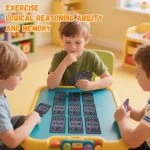 TRIO Board Game Strategic Card Game 3-6 Players for Family Game Matching Friends Couples Perfect Game Entertainment for All Ages - Image 3
