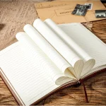 Lined Journal for Men Soft Cover Notebook Leather Journals for Writing 180 Lay Flat Mens Journal Personal Diary 5.7'' X 8.3'' - Image 5