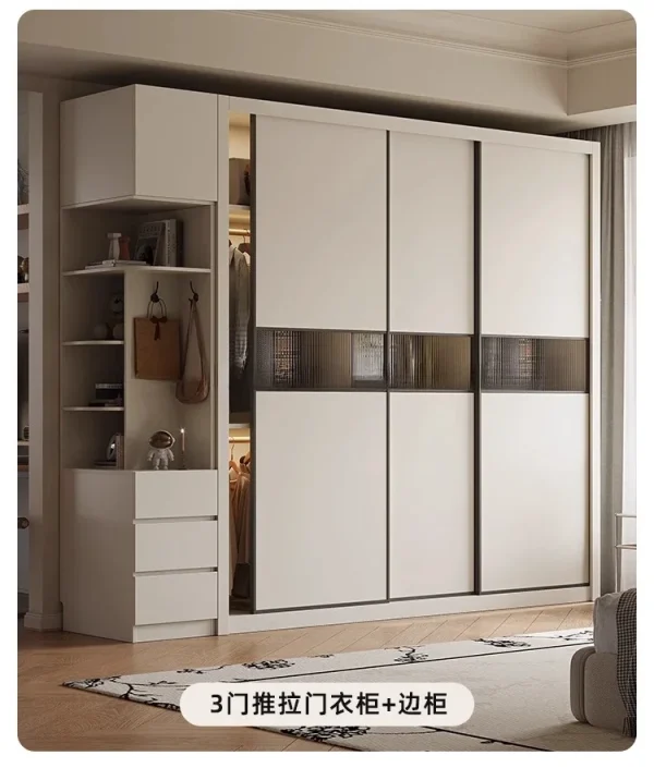 Open System Closet Cupboard Bedroom Clothes Nordic Wardrobe Minimalist Modern Jewelry Fabric Cube Guarda Roupa Home Furniture - Image 3