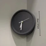 1pc Bright Corner Angle Clocks Creative Wall Clocks Minimalism Clock Personality Living Room Clock Modern Home Aesthetic Decor - Image 2