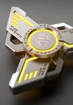 Antistress EDC Luminous Fidget Spinners Alloy Metal Hand Spinner Noctilucent Gyro Stress Relief Toys For Adult Kid Toys - Image 5