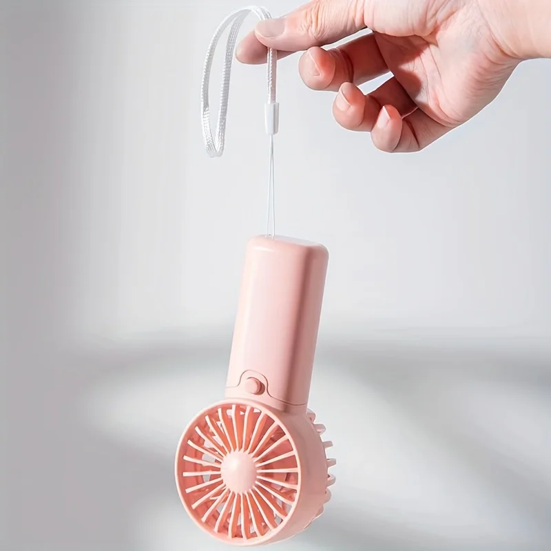 kf-Sef34799d62264a6aa625cb7b69991ab5Y Portable Fan Convenient Creative Small Fan Pocket Hand-held Fan Lightweight Adjustable Cute Handheld Mini Fan Air Coolers - Image 1