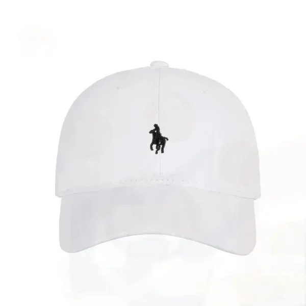 Fashion Cotton Polo Embroidery Cap Men's Baseball Cap Casual Soft Breathable Golf Sun Cap - Image 5