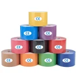 2.5cm*5m Sports Kinesiology Tape Recovery Self Adherent Bandage Wraps Waterproof Cotton Tapes for Muscle Pain Relief sports - Image 2