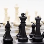 Folding Magnetic Chess 19.5*19.5cm Portable Chess Board International Chess Game Gift for Adult Kids Beginner - Image 5