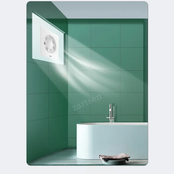 4"6"8" Exhaust fan toilet powerful mute exhaust fan household wall exhaust fan ventilation fan for dropshipping - Image 2