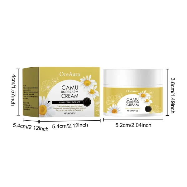 Underarm Care Deodorant Cream Prevent Body Odour Sweat Armpit Odor Clean Fresh Armpit Keep Dry Cool Not Irritating Armpit Cream - Image 4