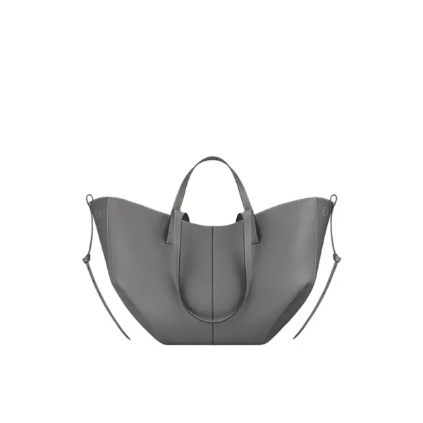 New large-capacity hand-held tote bag, Boling crossbody genuine leather wing bag, commuting single-shoulder crossbody bag - Image 5