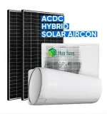 Air ConditionerHybrid Solar Mini-Split Air Conditioner Heat Pump AC/DC Solar Cell Air Conditioner,9000BTU-12000BTU,Plug-n-Cool,
