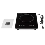 1800W Induction Cooktop Low Noise Hot Plate Portable Induction Cooktop w/ Ultra Thin Body for Kitchen Countertop Use - Image 3