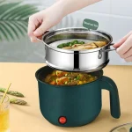 Mini Electric Rice Cooker Non-Stick Single/Double Layer Multifunction Cooking Machine Hot Pot for Home Use