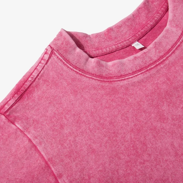 100% Cotton Washed T-Shirts For Women Loose O-Neck Crop Tops Y2k Street Female Clothes Summer Casual Vintage Short Sleeve Tees - Image 3