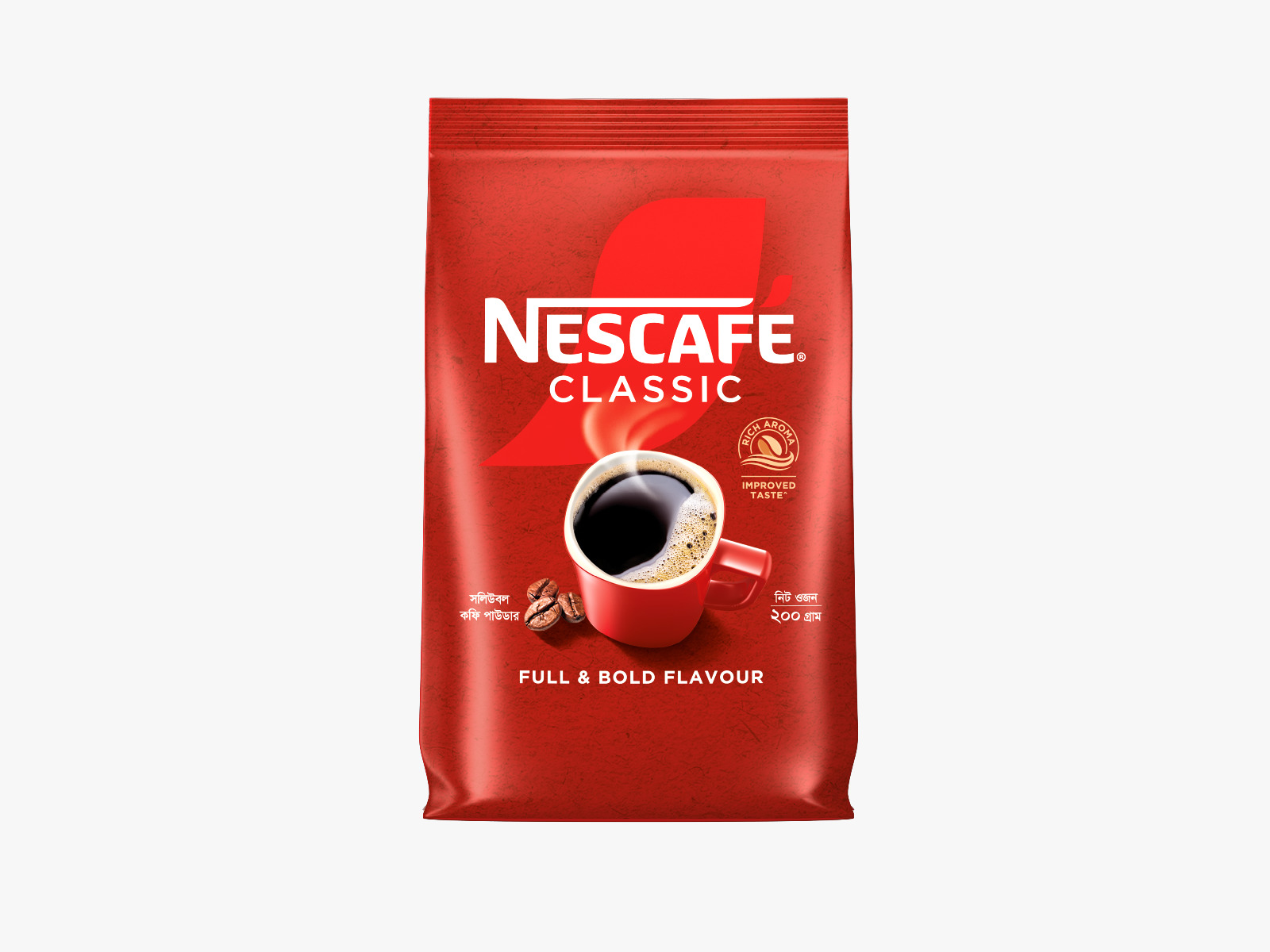 0695bb4bde93c4a8eac493324f672973 NESCAFE Classic 200g Pouch Pack - Image 1