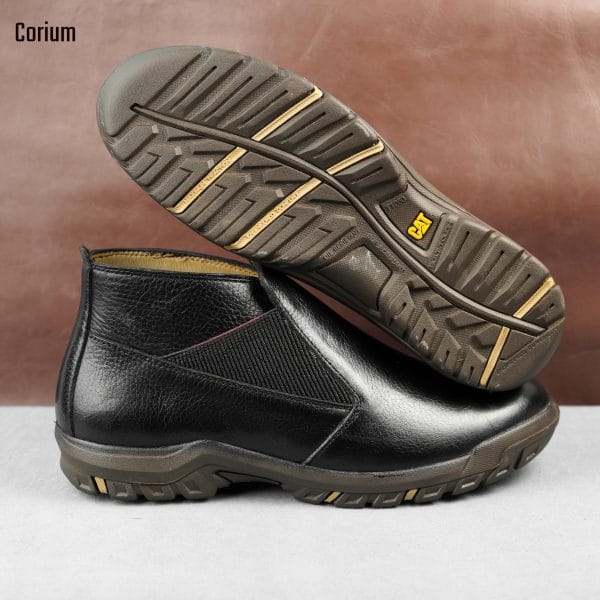 Original Leather Ankle Chelsea Boots For Men's CRM 75 - Image 3