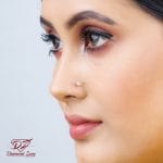 7 Stone Diamond Nose Pin