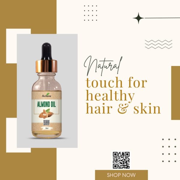 Ikebana Almond Oil 30 Ml Nutritional Supplement Health Food - Image 2