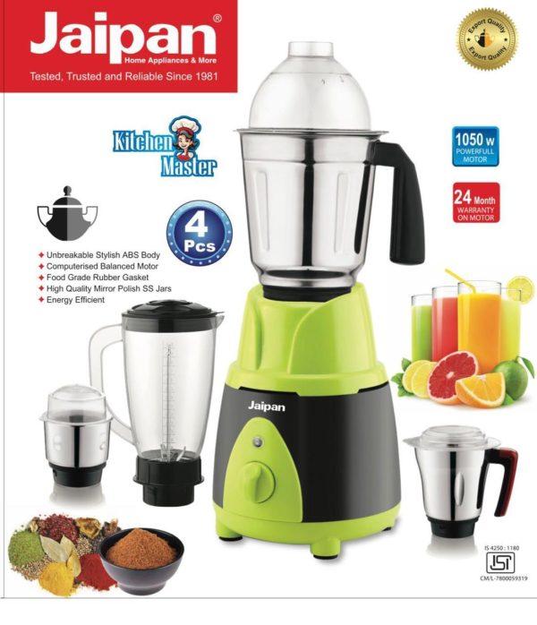 Jaipan Mixer Griender 1050W 3 in 1 combo - Image 2